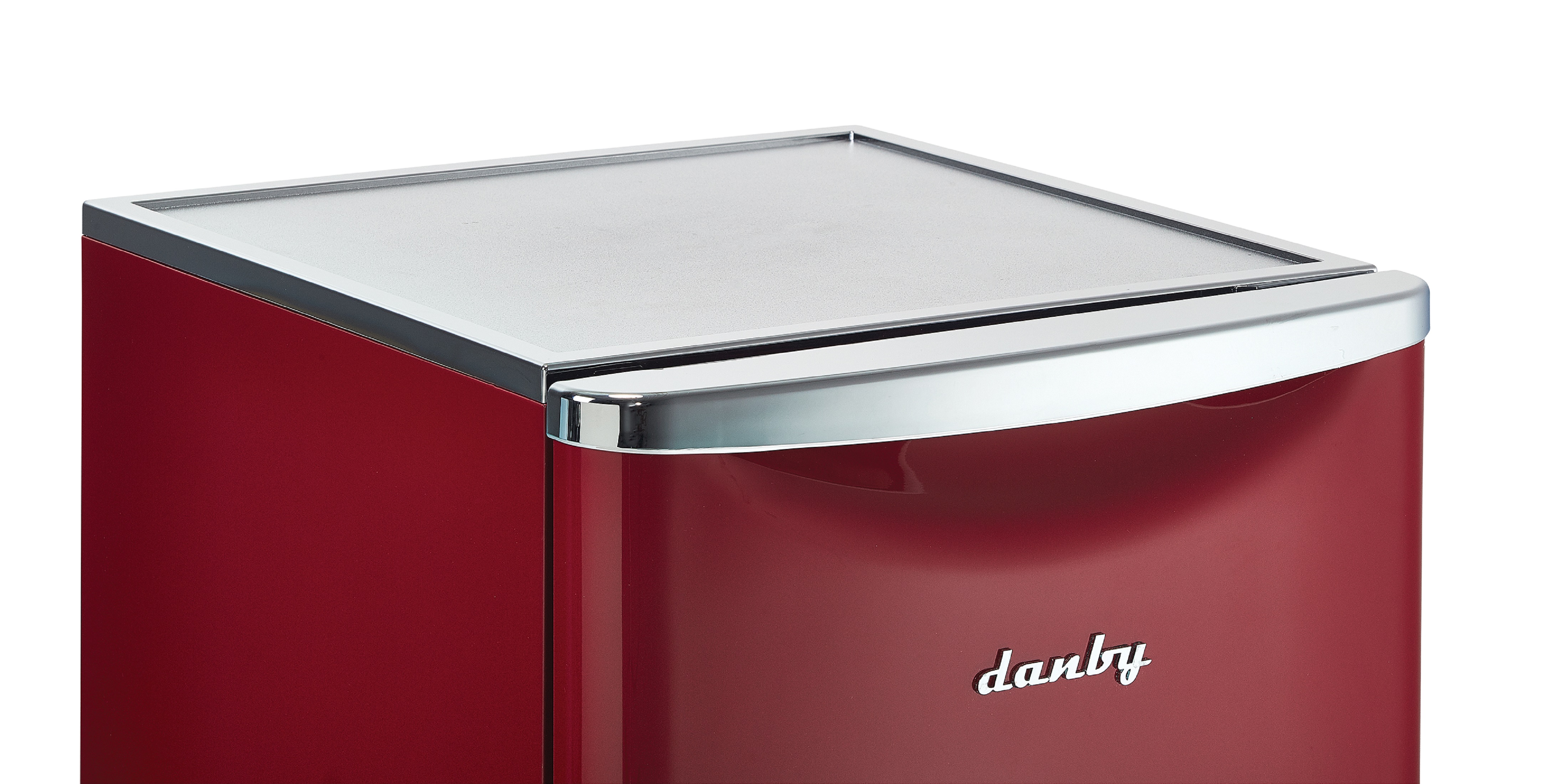 Danby DAR044A6LDB 4.4 Cu. Ft. (124 L) Capacity Retro Mini All-Refrigerator in Metallic Red Featuring Danby’s patented design and Energy Star Compliant - image 3 of 9