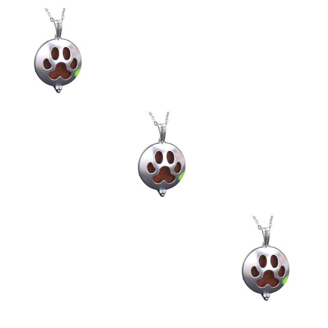 Minnieouse Collares difusores de aceite de aleación amante Aroma Premium hueco resistente al desgaste medallón joyas colgante de aromaterapia a Type1 NO1