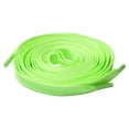 thumbnail image 1 of Santimon 2 Pairs Replacement Stylish Reflective Shoelace for Canvas Sneakers/ Boots/ High Tops/ Sport Shoes 31" Green, 1 of 6