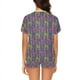 thumbnail image 2 of Conjunto de pijama corto para mujer con estampado de cebra LKS303, 2 of 4
