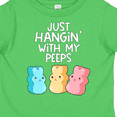 thumbnail image 4 of Inktastic Easter Hangin' with My Peeps Boys or Girls Toddler T-Shirt, 4 of 5