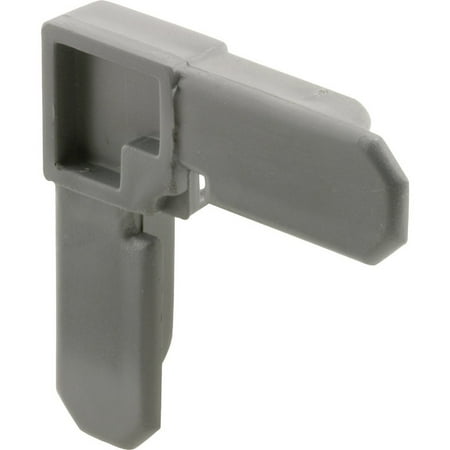 

Prime-Line 3-4 In. x 3-8 In. Gray Plastic Screen Frame Corner (4-Count) PL7721 PL7721 261610
