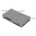 thumbnail image 2 of Caja de disco duro móvil M.2 NVME Disk Box Dual Bay RAID para computadora de escritorio, 2 of 9