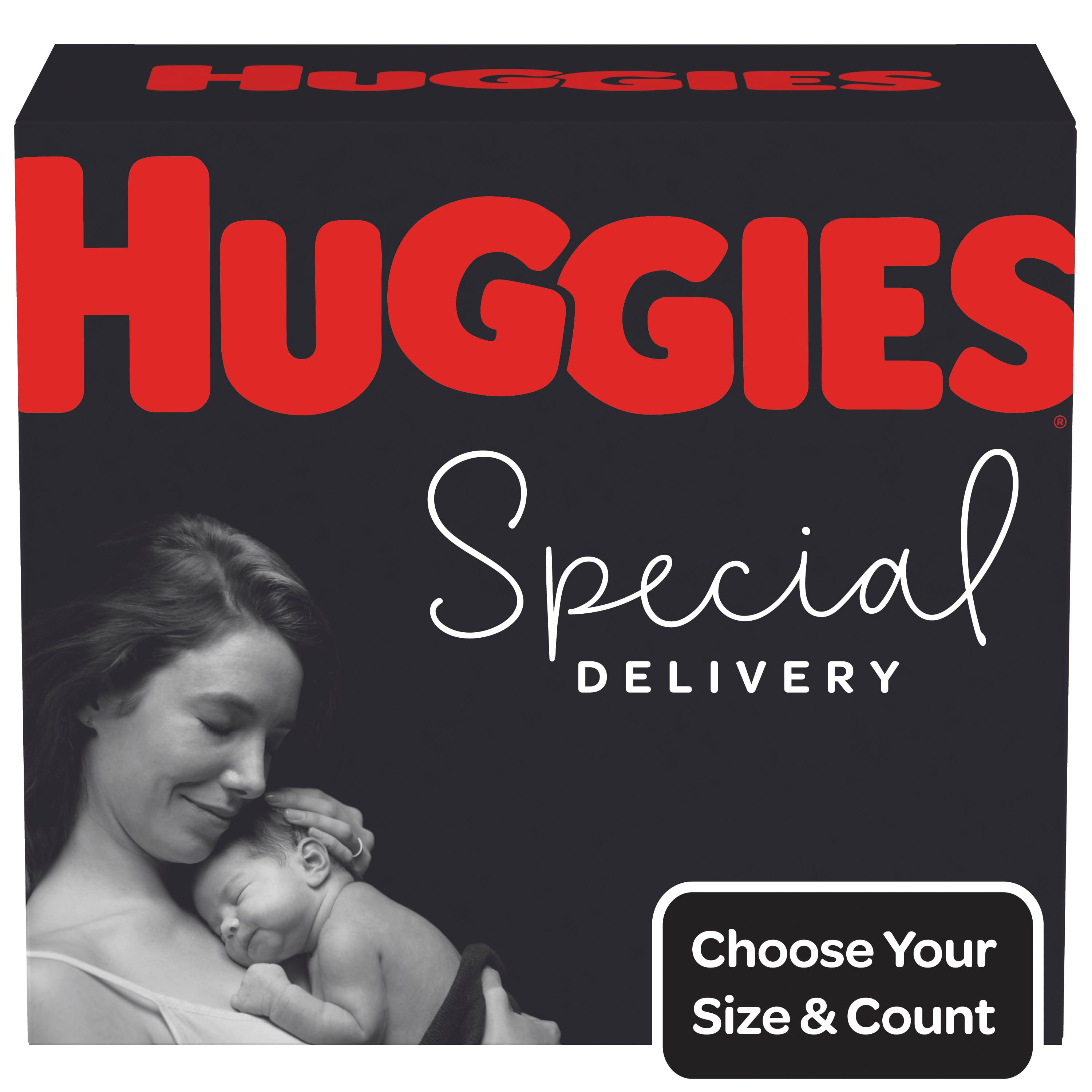 Huggies Special Delivery Hypoallergenic Baby Diapers, Size Newborn, 76