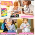 thumbnail image 3 of ZMLM 2Pack Rainbow Scratch Paper Art Notebook Magic Drawing Kit, Arts and Crafts for Kids Toys for 3 4 5 6 7 8 9 10 Year Old Boys Girls, 3 of 7