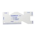 thumbnail image 4 of Abbracc 6xMeasuring Gauge Mini Sewing Patchwork Ruler for Sewing Dressmaking Beginners Double Side 9.9x4cm 6 Pcs, 4 of 9