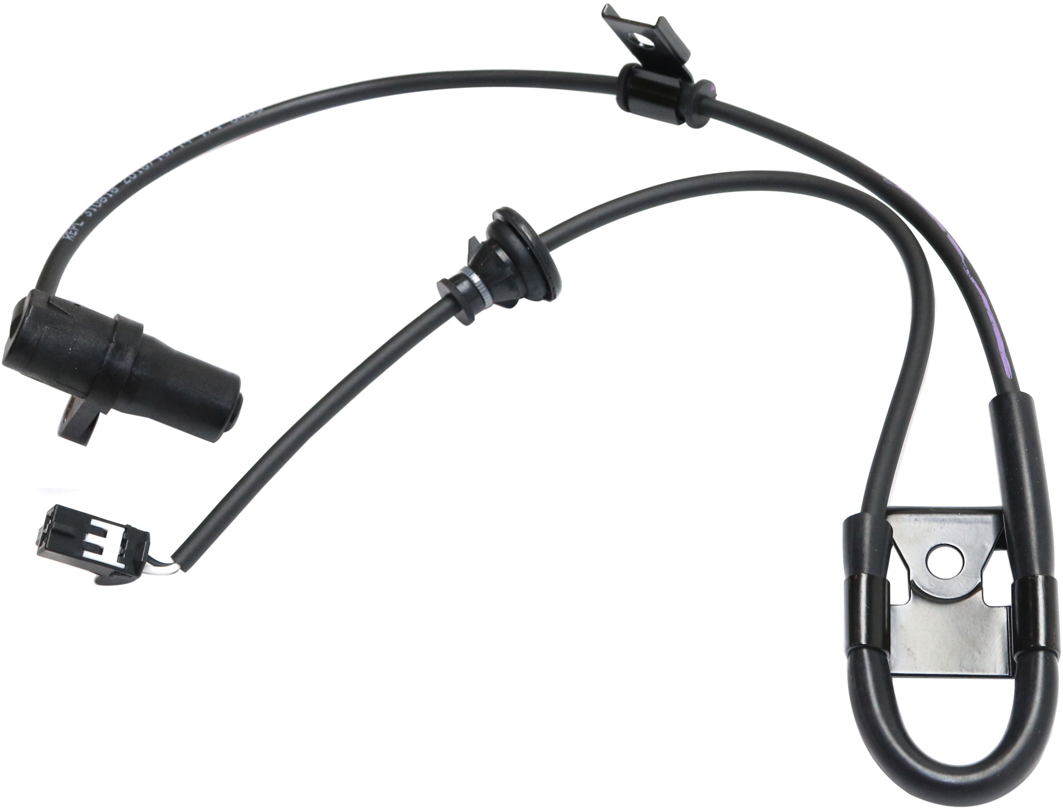 ABS Speed Sensor Compatible with 2004-2006 Lexus RX330 2007-2009 Lexus RX350 2006-2008 Lexus RX400h 2004-2007 Toyota Highlander Rear, Driver Side 6 Cyl 3.3L Male Connector Blade type 2-Prong Terminal