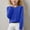 Blue, variant on Spazoro Kids Girls Boys Sweaters, Casual Long Sleeve Thickening Crew Neck Warm Shirts for Child Girls Blue Size 14-15T