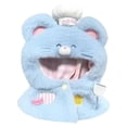 thumbnail image 4 of Disfraz de muñecas de tela de felpa para muñecas para muñecas de 4 "Haz su propia muñeca ropa de muñeca Capa de muñecas, 4 of 6