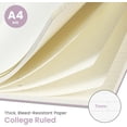 thumbnail image 3 of Spiral Lined Notebook, Notebooks for Work, Large  Journal for Women & Men, College Ruled Journaling Notebook for Writing, Plastic Cover Spiral Journal, 3 of 14