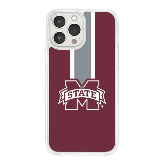 Mississippi State Bulldogs HD Phone Case Compatible with MagSafe Apple iPhone 16 (Stripe) by Affinity Bands
