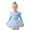 Blue, variant on Girls Sweatsuit Long Sleeve Ballet Leotard for With Detachable Tutu Skirt Dance Gymnastics Performance Elegant Twirl Outfit for Recital Practice and