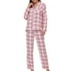 thumbnail image 1 of Gibobby Pijama estampada para mujer Conjunto de pijama de mujer Conjunto de pijama de talla grande para niñas Pijamas de moda para el(Rojo,CH), 1 of 5