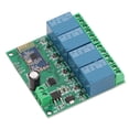 thumbnail image 5 of Módulo de relé Bluetooth de 4 canales Control remoto fuerte capacidad antiinterferencias para hogar inteligente DC12V, 5 of 5