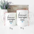 thumbnail image 4 of Because Dental Hygienist School Mug, Dental Student Coffee Cup, Dentist Gift, Dental School Graduation, Rdh, 11oz 15oz Magic Mug, Ceramic Novelty Coffee Mugs 11oz, 15oz Mug, Tea Cup, Gif, 4 of 4