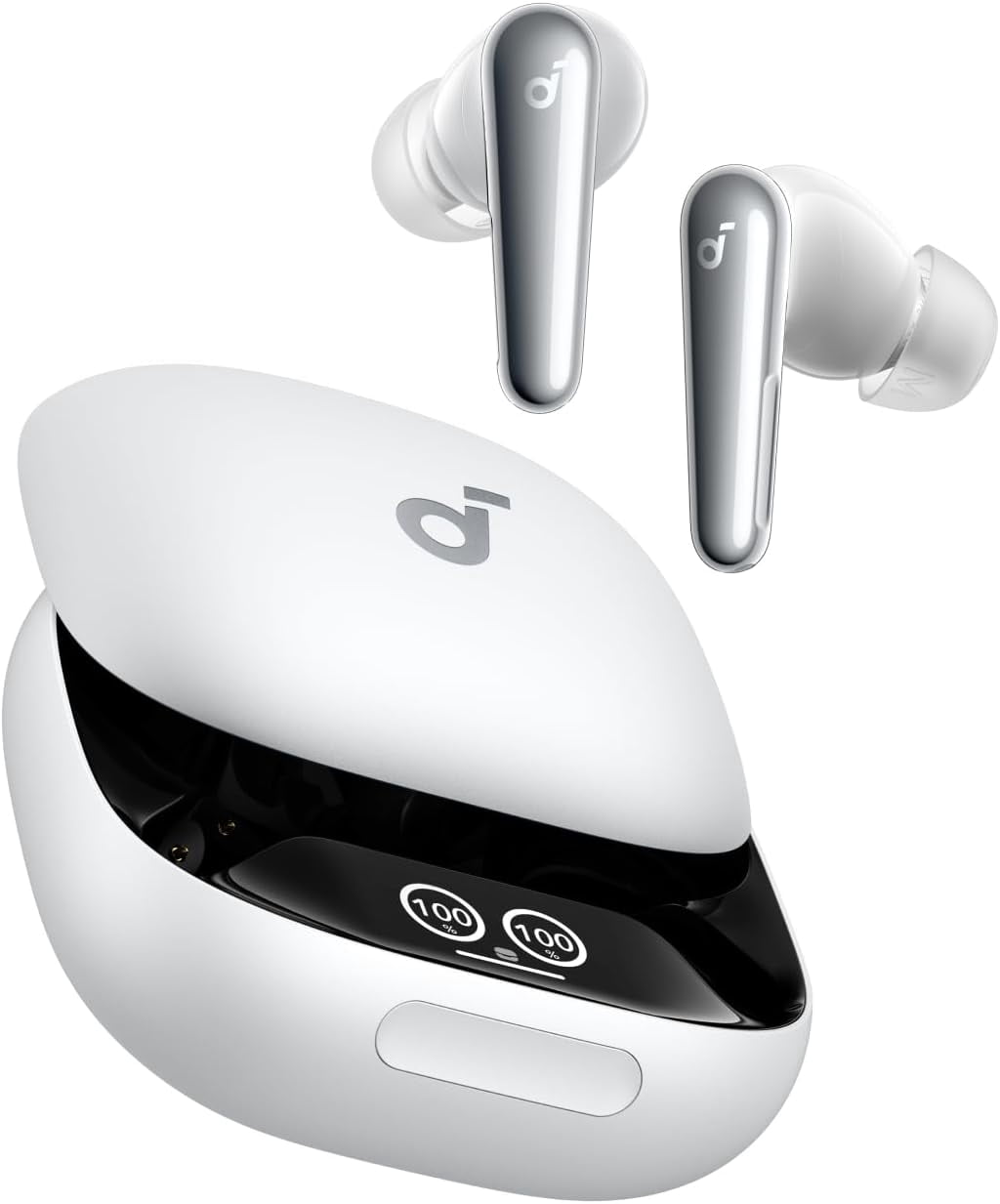 Restored Like New Soundcore Liberty 4 Pro by Anker, Noise Cancelling Wireless Earbuds, 7-Sensor and Real-Time Adaptive Noise Cancelling (Refurbished)