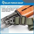 thumbnail image 6 of Blue Force Gear 2 Point Sling Adjusts for Carrying Positions | 45-55 inches | OD Green, 6 of 8