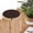 Coffee, variant on 1PC Round Garden Chair Pad with Ties - Non- Soft Thick Round Seat Cushion for Indoor Outdoor Use, Dining Chair Cushion for Patio, Kitchen, Stool, and Home Dining Room (Coffee)