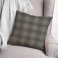 thumbnail image 3 of Creative Products Dark Gray Plaid 18 x 18 Indoor / Outdoor Pillow, 3 of 3