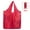 A-Red, variant on Grocery Bags Heavy Duty Reusable Foldable Groceries Tote Bag Portable and Folding Shopping Bag Grey