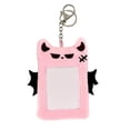 thumbnail image 1 of Sonducket Funda protectora para tarjetero coreano, funda para tarjeta estilo Ángel diablo de felpa, soporte para sesión fotográfica Kpop de 3 Ropa, zapatos y accesorios Miscelánea rosa, 1 of 6