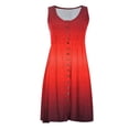 thumbnail image 4 of Mono de color estampado para mujer, falda corta, vestido sin mangas con cintura y hombros descubiertos sexy Fridja  hjkh2621, 4 of 4