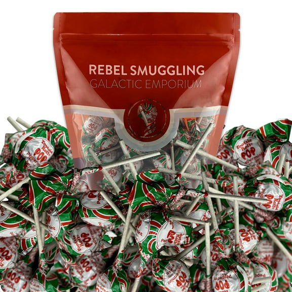 Candy Cane Tootsie Pops - Peppermint Lollipops (60 Count)