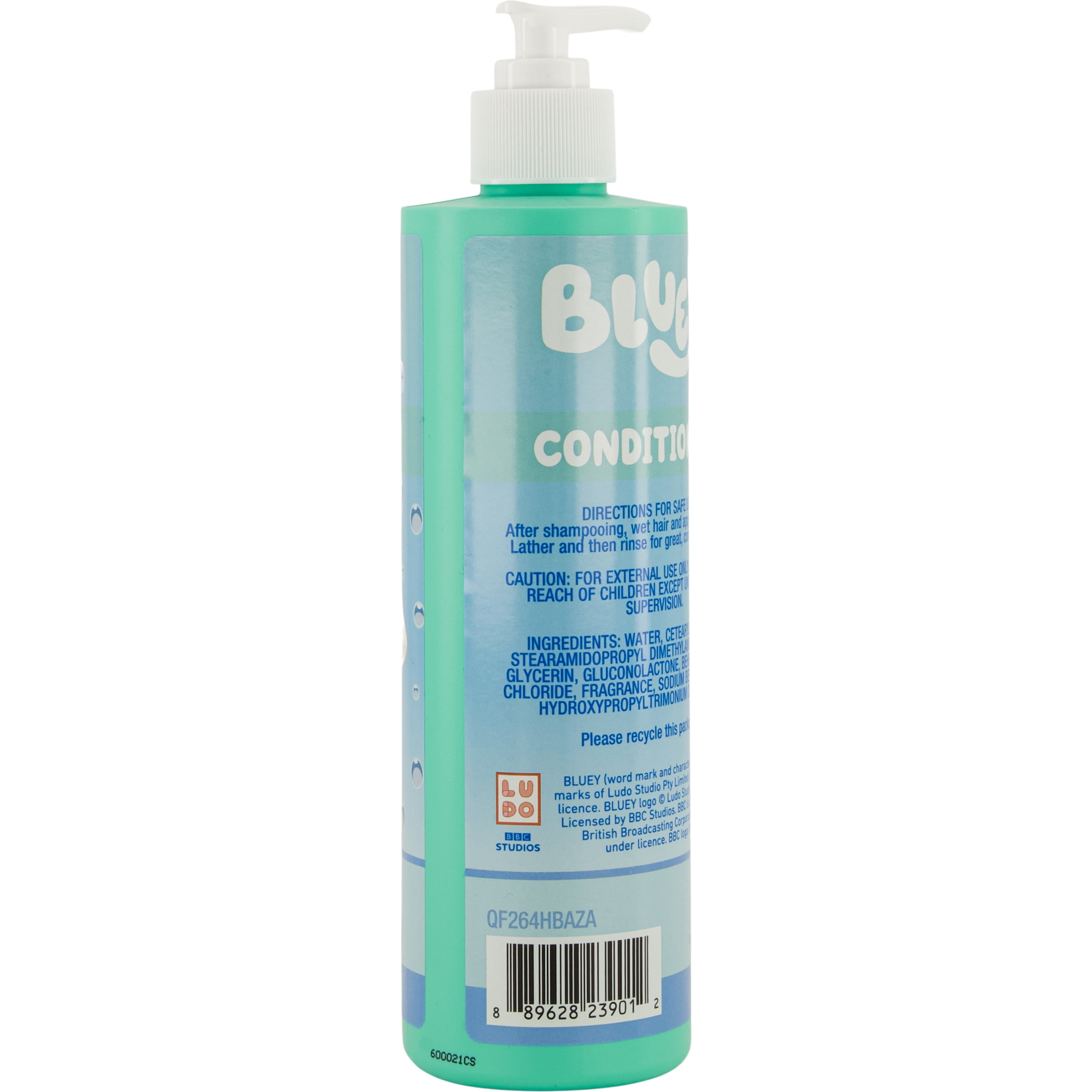 Bluey Conditioner, 16 oz, Light Fresh Melon Scent, Ages 3+