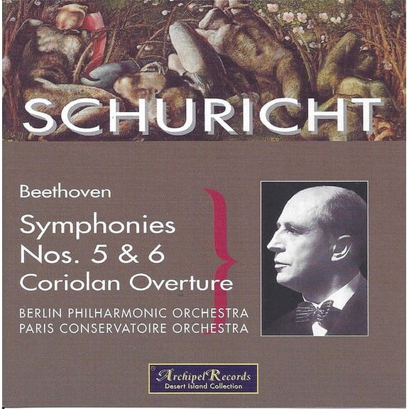 Beethoven / Schuricht - Sinfonien 5 & 6 Corolian Ovt - Music & Performance - CD