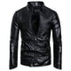 thumbnail image 1 of Chaqueta de cuero de otoño para hombre, abrigo de talla europea y americana, talla grande, chaqueta de cuero, 1 of 5
