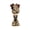 White A, variant on Halloween Skull Vase With Skeleton Hand Resin White Gothic Planter Centerpiece 7.5 Inches 1 Pack