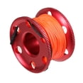 thumbnail image 3 of Sonducket Carrete de buceo, carrete de dedo, fibra de poliéster de aluminio, naranja, línea ligera de buceo, naufragio submarino, esnórquel Deportes acuáticos Rojo, 3 of 6