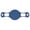 Blue, variant on Round High Temperature Resistant Food Grade Silicone Baking Mat Non Stick Reusable Dough Rolling Pad for Bread Pastry Baking