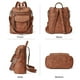 thumbnail image 3 of Mochila Shrie Fashion de piel para mujer, color negro, 3 of 6