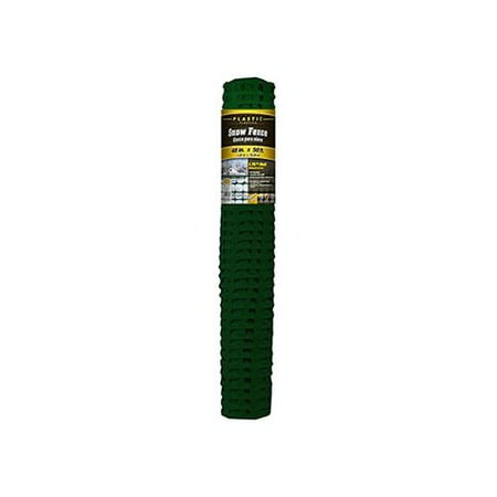 - Midwest Air Tech/Import 889221A Snow/Safety Fence, Green Plastic, 4 x 50-Ft.