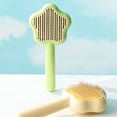 thumbnail image 3 of BESTSKY 2Pcs Cat Brush,Comfortable Massage and Gentle Care Dog Brush,Multifunctional Comb for Quick Knot Removal Hair Removal Tool to Reduce Home Fur Pollution Cat Stuff,Yellow, 3 of 5