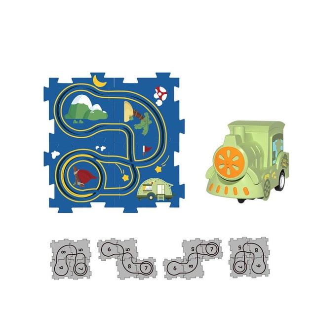 Engineering Puzzles Track Car Set Children's Vehicles Toy Hot W6 Toy X2Y1 { I9E3