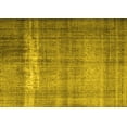 thumbnail image 1 of Ahgly Company Machine Washable Indoor Rectangle Persian Yellow Traditional Area Rugs, 4' x 6', 1 of 4
