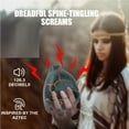thumbnail image 2 of Taotanxi Original Aztec Death Whistle: Loudest Scream Whistle At 125+ Decibels - Authentic Human Sounding Screams - Easy to Blow & Scare, 2 of 6
