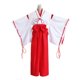 thumbnail image 3 of Disfraces de Anime para niños y niñas, conjuntos de Kimono de Inuyasha Kikyo, uniforme, vestido de carnaval de Halloween, trajes de fiesta, 3 of 4