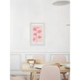 thumbnail image 4 of Marmont Hill Pink Houseplant Framed Painting Print, 4 of 5