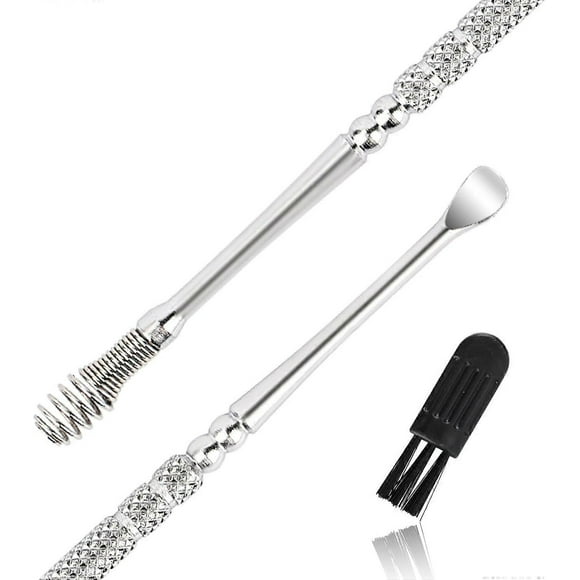 Ear Wax Removal Tool, Ear SpoonStainless Steel Spiral Ear Wax Remover Ear