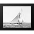 thumbnail image 2 of Anonymous 14x12 Black Modern Framed Museum Art Print Titled - Cutter sailing on the ocean, 1910, 2 of 5