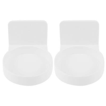 

NUOLUX 2Pcs Bathroom Storage Holder Nail-free Jewelry Storage Rack for Home Hotel