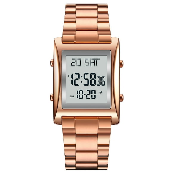 SKMEI Men's business sports watches Countdown double time watch Chronograph table Digital watches 50 meters waterproof watch