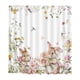 thumbnail image 2 of Cortina de Baño de Pascua, Sin Taladros, con 12 Ganchos, 2 of 6