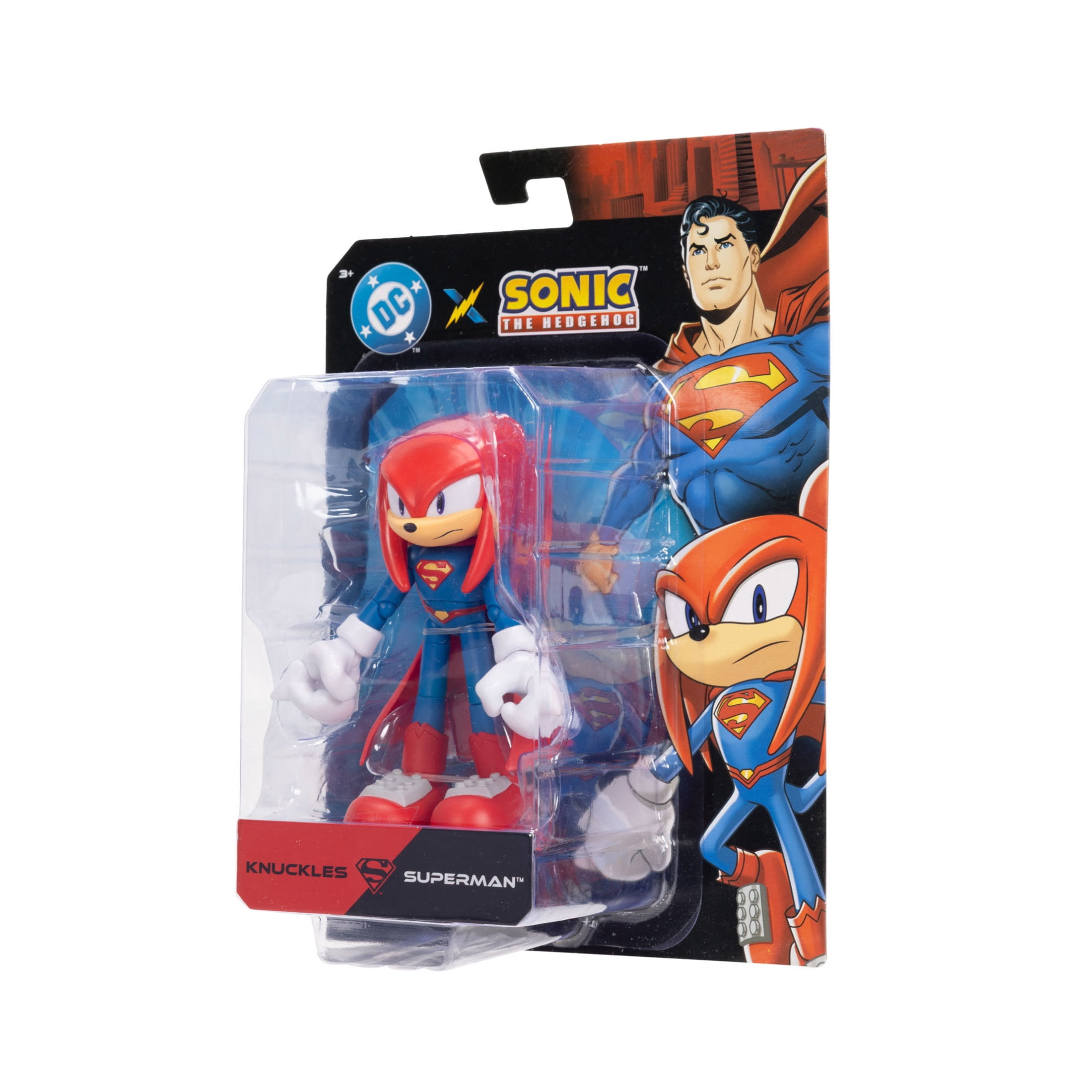 Sonic X DC Knuckles As Superman 5 inch Action Figure