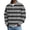 #251-Gray, variant on Ceisia Men's Vintage Waffle Knit Polo Sweater | Loose Drop-Shoulder Color Block Striped Long Sleeve Pullover Gifts