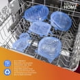 thumbnail image 2 of Kitchen + Home Silicone Stretch Lids - Set of 3 Can and Jar Sized Silicone Food Saver Covers - BPA Free, 2 of 7