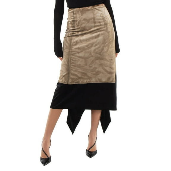 Loewe Trompe Loeil Midi Skirt, Brand Size 36